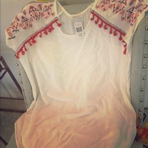 NWT BOHO TUNIC TOP